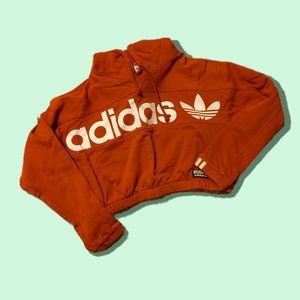 Cropped Adidas Hoodie